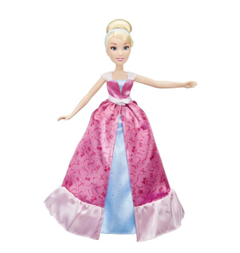 Princess Кукла Принцесса Золушка в платье-трансформере C0544 фото 2