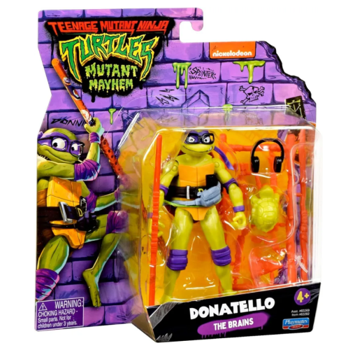 11 см Фигурка Playmates Черепашки-Ниндзя Донателло (Donatello) 83282 фото 5