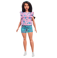 Кукла Barbie Игра с модой Цветочные выкрутасы FJF43 (FBR37)