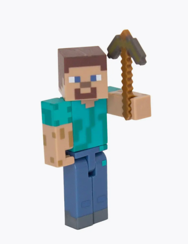 Коллекционная фигурка игрушка Майнкрафт Стив 8см Minecraft фото 4