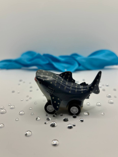 (Кит) Машинка-рыбка Гонки под водой ПОДВОДНЫЙ МИР Dino World фото 12