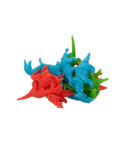 47893 Липкие динозавры сквиш Dino World 18 штук фото 6