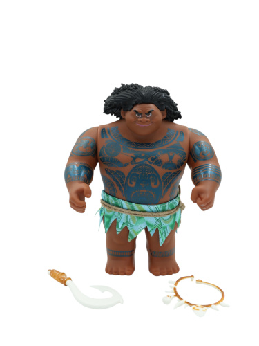 (Мауи+Моана) Игровой набор Мауи, Моана и лодка (Moana) со звуком и аксессуарами фото 7