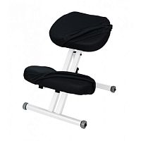Smartstool  Металлический коленный стул KM01 White с чехлом черный