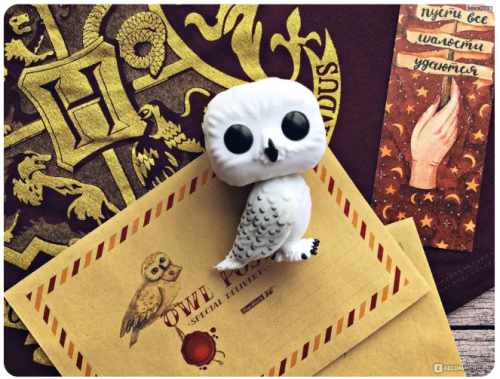 (76 Hedwig) Фигурка Funko POP! Сова Букля из Гарри Поттер (без коробки) фото 5