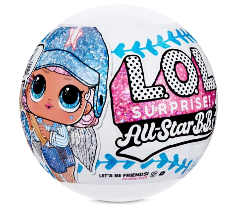 (баскетбол синий) 570370 ЛОЛ All-Star Команда Lucky Stars Sports 1 серия Baseball Sparkly 