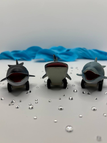 (Кит) Машинка-рыбка Гонки под водой ПОДВОДНЫЙ МИР Dino World фото 10