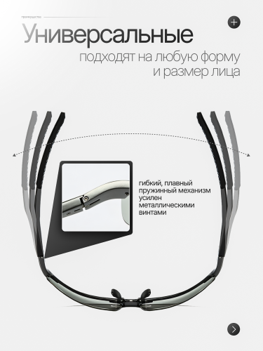 Очки для водителя, для рыбалки антибликовые (с поляризацией) фото 3