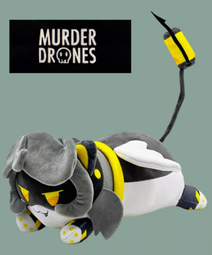 Мягкая игрушка Кошка Ви Дроны убийцы  (murder drones V Cat) фото 3