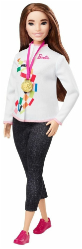 Кукла Barbie Олимпийская спортсменка GJL73-1 Скейтбординг фото 3