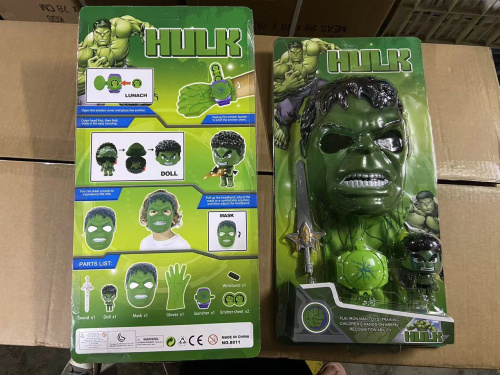 8811 Игровой набор Халк с перчаткой и маской (Hulk) фото 7