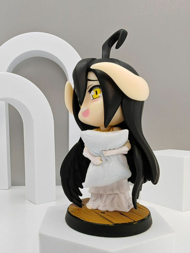 Аниме Фигурка Чиби Повелитель Альбедо / OVERLORD 12CM фото 6