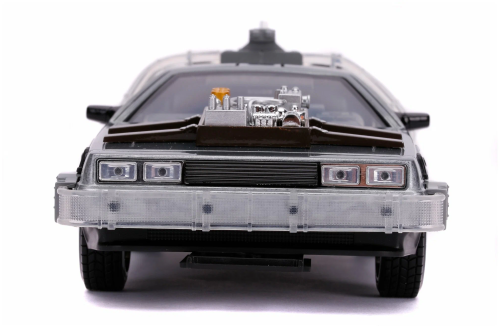 Коллекционная модель машины времени 1:24 "Делориан" BACK TO THE FUTURE III ("Назад в будущее") фото 14