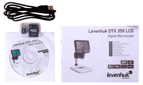 Микроскоп цифровой Levenhuk DTX 350 LCD фото 13