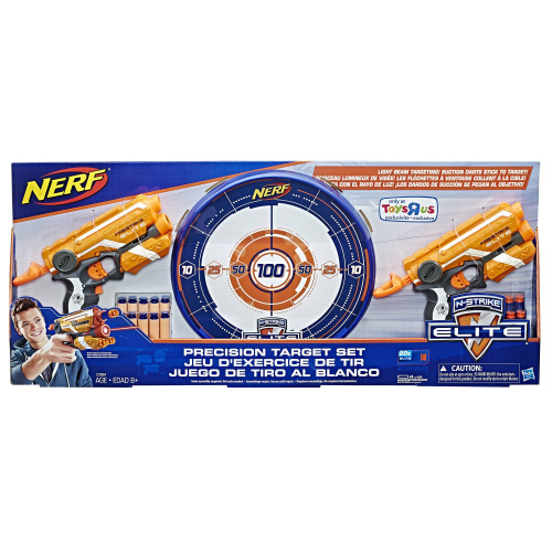 Hasbro Набор бластеров с мишенью NERF N-Strike Elite Precision Target Set E6653