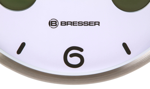 Часы настенные Bresser MyTime io NX Thermo/Hygro, 30 см, белые фото 7