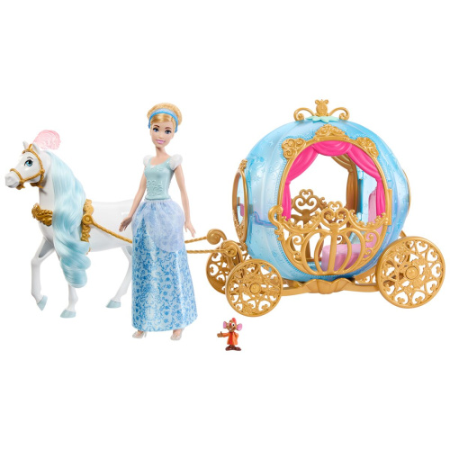 HLX35 Disney Princess Игровой набор Карета Золушки Cinderella's Magical Carriage фото 4