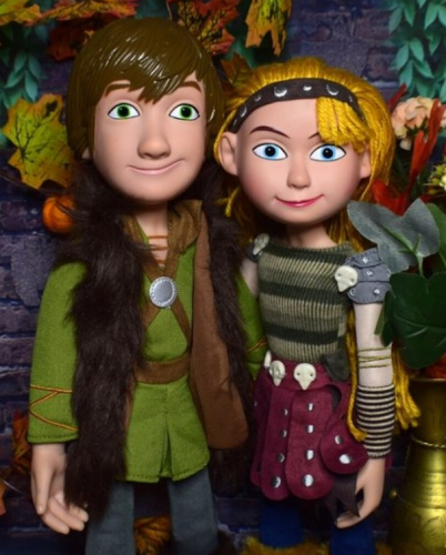 36 см Мягкая игрушка Астрид - Как приручить Дракона (Astrid Hofferson) фото 7