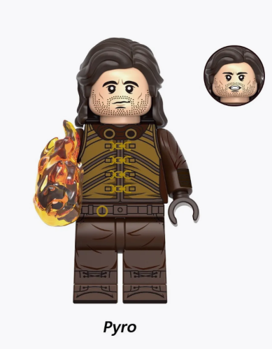 G0177 Минифигурки Люди Икс Росомаха, Дэдпул 6шт (4.5см) фото 6