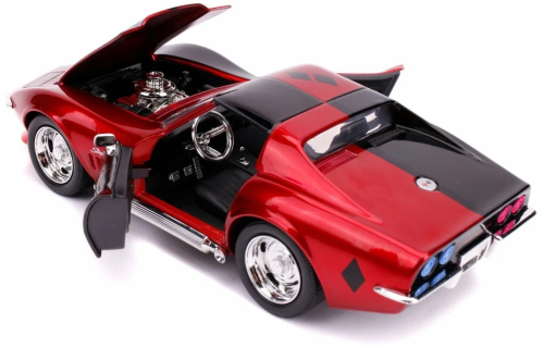 Машина Jada 1:24 Chevy Corvette Stingray Harley Quinn фото 2
