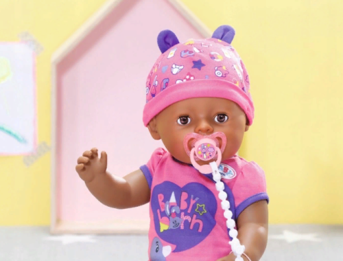 (NEW) Интерактивная кукла 824382 Baby Born Soft Touch  Этническа (мулатка-2) фото 2