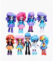Набор фигурок Девочки из Эквестрии - My Little Pony (9шт)