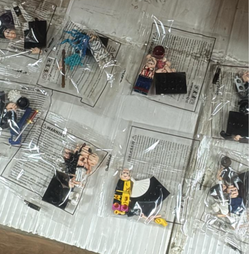 WM6202 Набор минифигурок Магическая битва 8шт(4.5см) фото 2