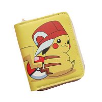Детский маленький кошелек пикачу