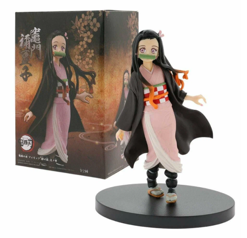 Аниме фигурка Незуко Клинок рассекающий демонов (Demon Slayer) 16 см