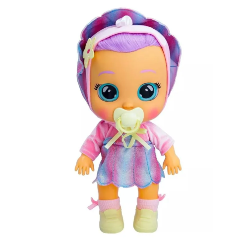 (с цветочком) Кукла Коралина IMC Toys Cry Babies Dressy Coraline Плачущий младенец 908413 фото 2