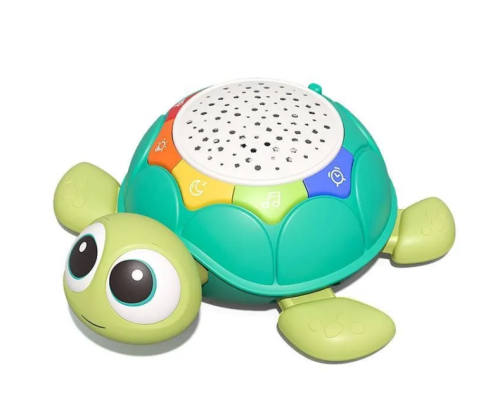 Игрушка интерактивная музыкальная Черепашка ночник звездное небо (без пульта) фото 7