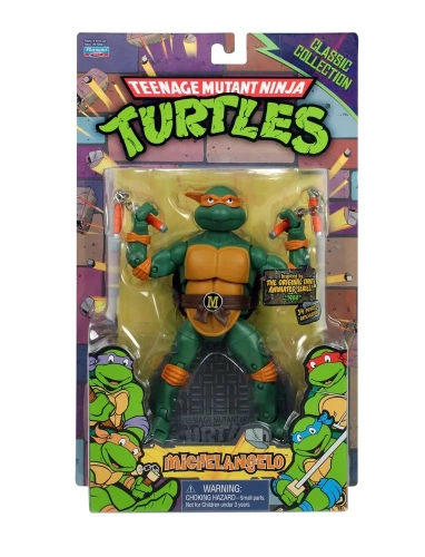 (15 см) Набор из 4х фигурок Playmates Черепашки Ниндзя (Микеланджело, Донателло, Леонардо, Рафаэль) фото 5
