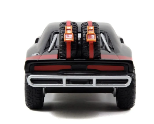 Машина Jada Fast and Furious 1:24 - Dom's Dodge Charger R/T (чёрный с красным) фото 6