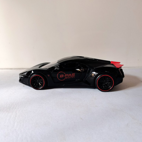 Машина Jada 1:24 Lykan Hypersport (черный с красным) фото 4