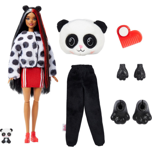 HHG18-1 Кукла Barbie Cutie Reveal Милашка-проявляшка Панда 29 см фото 2