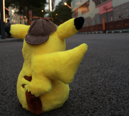 Detective Pikachu Покемон Мягкая игрушка Детектив Пикачу фото 9