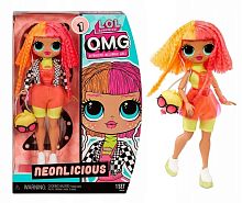 580546 L. O. L. Surprise! Кукла OMG Neonlicious Fashion Doll Неонлишес, Series 1 Перевыпуск, LOL Неоновая