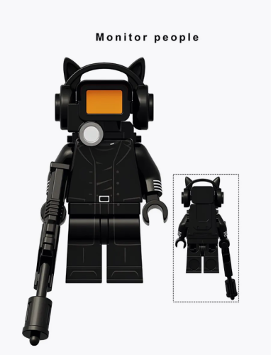 KDL834 Набор минифигурок Скибиди туалет 5шт (4.5см) фото 10