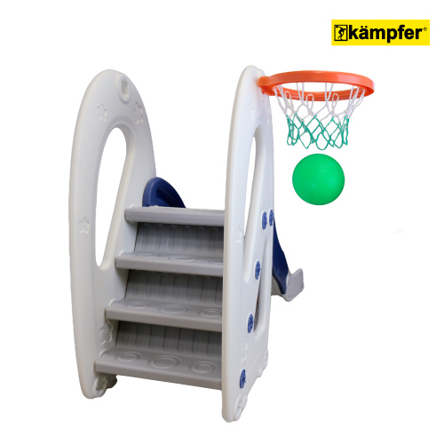 Пластиковая горка с баскетбольным кольцом Kampfer Fast Wave фото 3