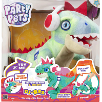 Интерактивный динозавр DJ Rex Party Pets