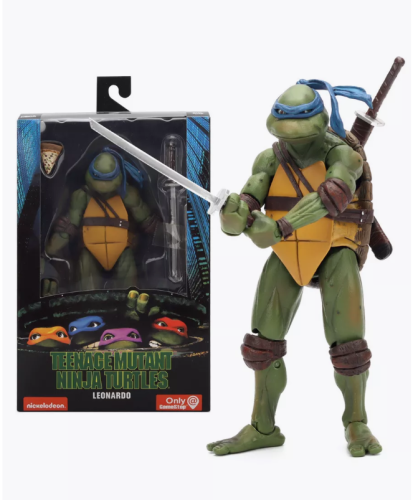 (18см) Фигурка Черепашки Ниндзя Леонардо