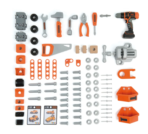 360702 Ремонтная мастерская Smoby Black&Decker Bricolo Ultimate фото 6