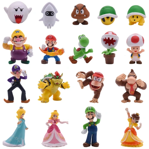 Набор фигурок из 18 шт Super Mario (Супер Марио) фото 2