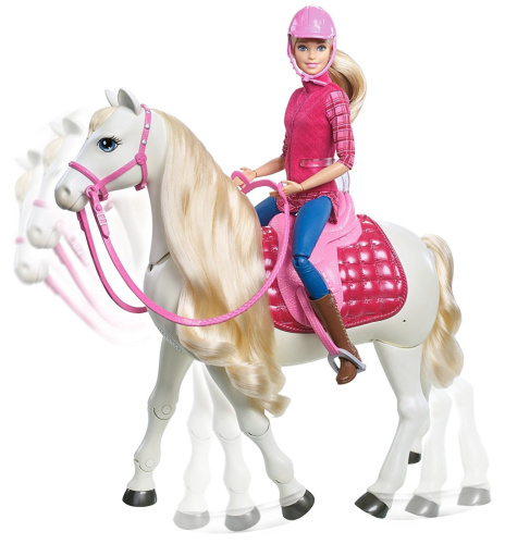 Barbie FRV36 (DREAMHORSE FTF02) Барби Кукла и лошадь мечты фото 3