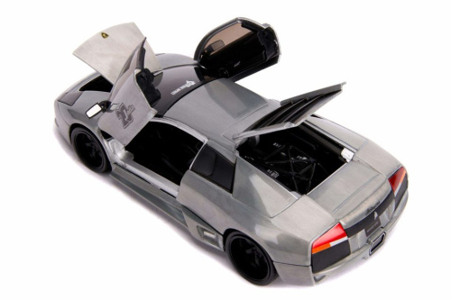 Машина Jada 1:24  Lamborghini Murcielago Car Model (светло серый) фото 2