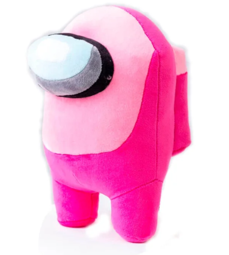 (розовый) Мягкая игрушка Амонг Ас (Among US) 30 см фото 2