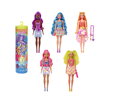 Кукла Barbie Color Reveal неоновая серия Tie-Dye меняющая цвет HCC67 (HDN72)