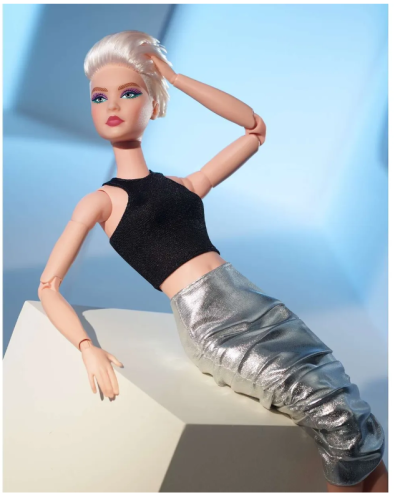 Кукла Барби Лукс Barbie Looks c короткими волосами HCB78 фото 6