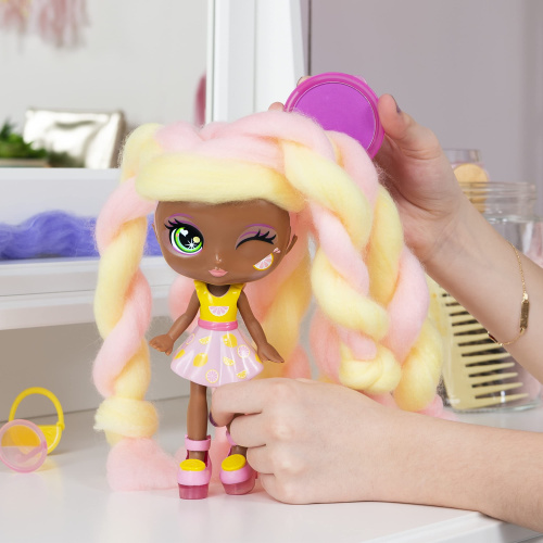 (лимон) Spin Master Candylocks 6054255 Сахарная милашка большая кукла Лэйси фото 4