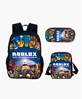 Комплект школьный 3 в 1 рюкзак, сумка и пенал ROBLOX (Роблокс)